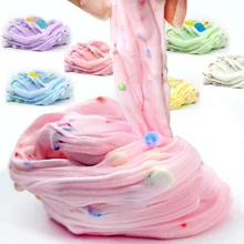 30g+10g Soft cloud slime cotton fluffy foam mini clay DIY mucus decompression manual cloud craft anti-mite slime children's toys