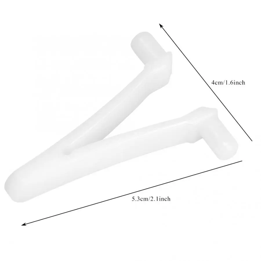 Твердый 6 шт. зажим для бассейна V спа кисти отделитель листьев вакуумная головка