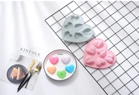 variety 3d round love heart shape mold silicone chocolate cookie muffin baking tool sponge mousse dessert cake decorating