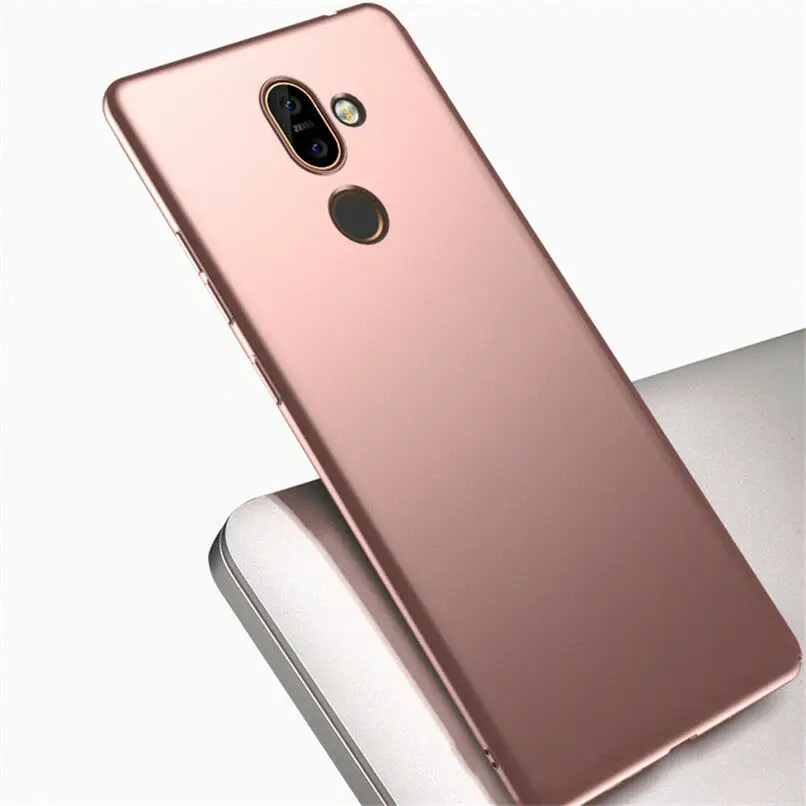 Тонкий Матовый Жесткий ПК чехол для Nokia 7 3 5 6 2017 1 плюс X5 X6 X7 крышка Пластик