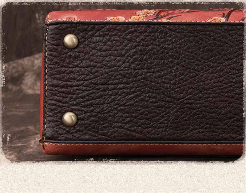 Женская сумка из натуральной тисненой кожи высококачественный мессенджер на