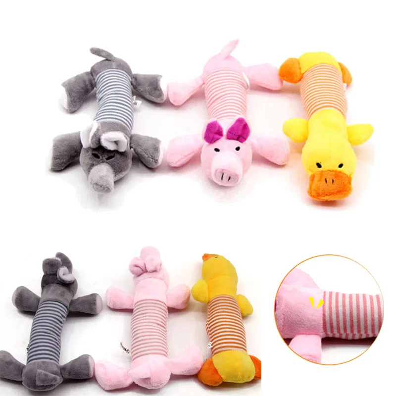 

Розовая свинья, слоны, утка, собака, игрушки, телефон, собака, кошка, плюшевая, пищалка, звук, Жевательная Интерактивная забавная флисовая про...