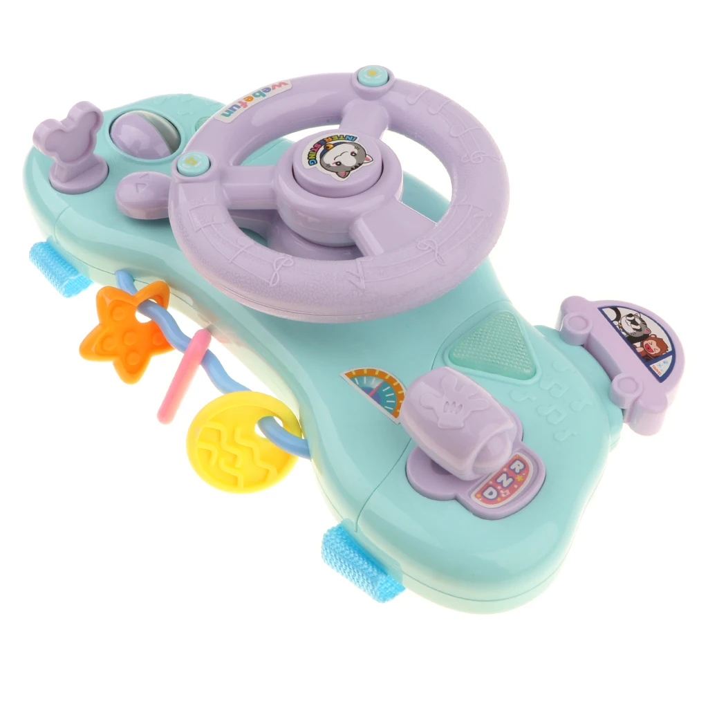 

Children Electronic Driver Steering Wheel Sound Music Toy Developmental Game