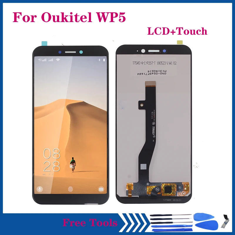 5 дюймов оригинальный новый для OUKITEL WP5 ЖК дисплей кодирующий преобразователь