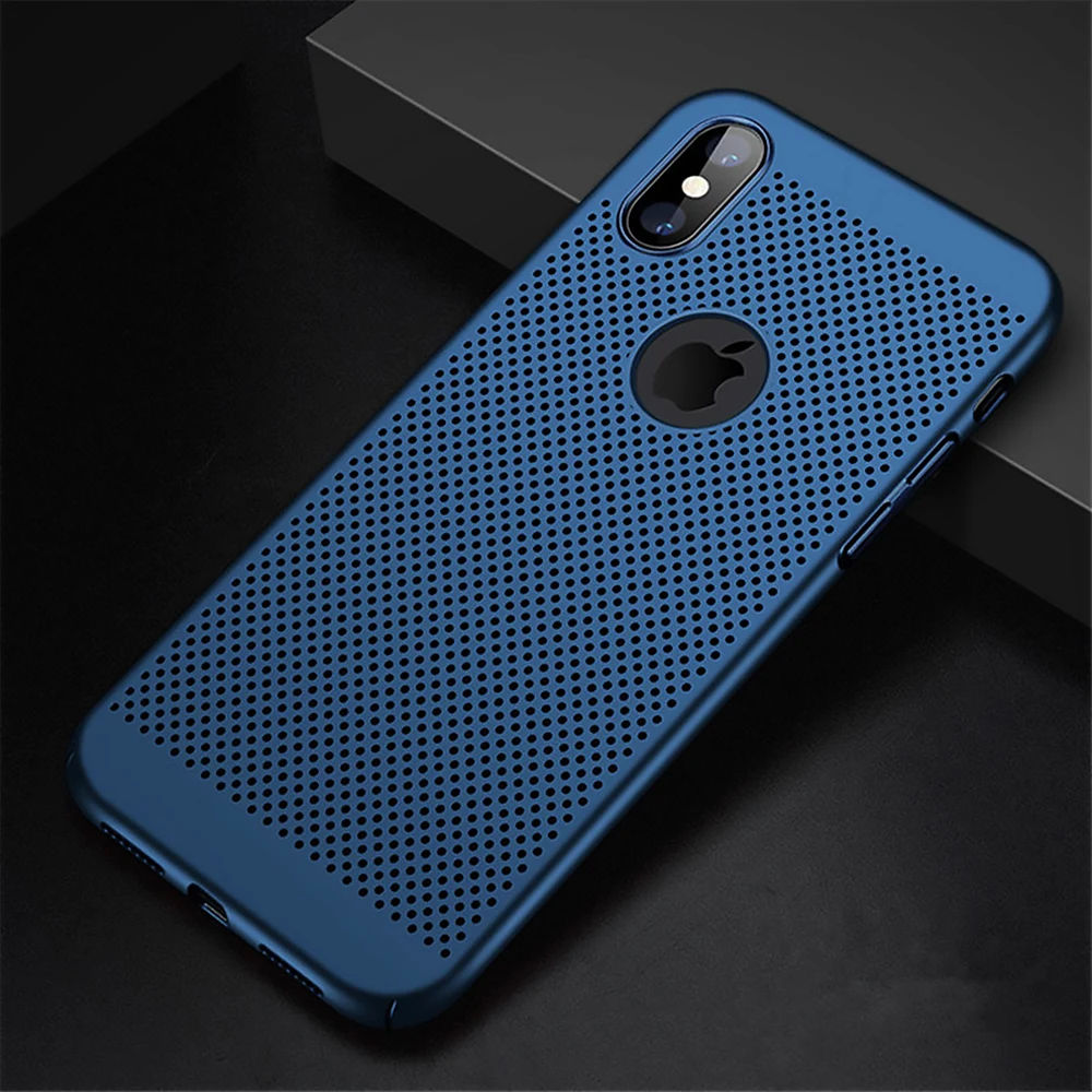 Жесткий чехол из поликарбоната для iPhone 11 6 5 1 8 дюйма XS Max XR X 7 Plus с отводом тепла