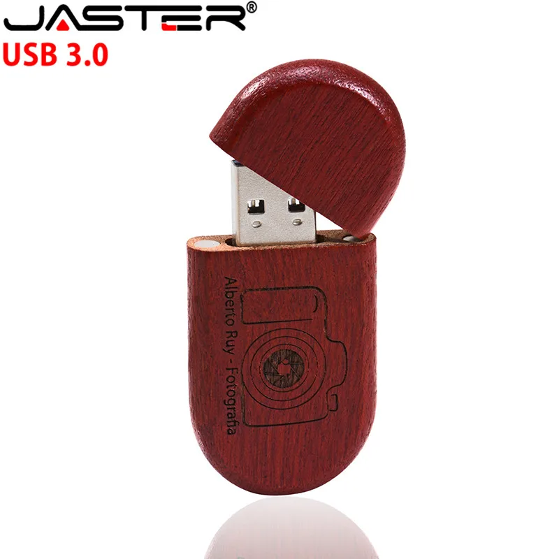 USB флеш накопитель JASTER деревянный 4/8/16/32/64 ГБ|USB флэш-накопители| |