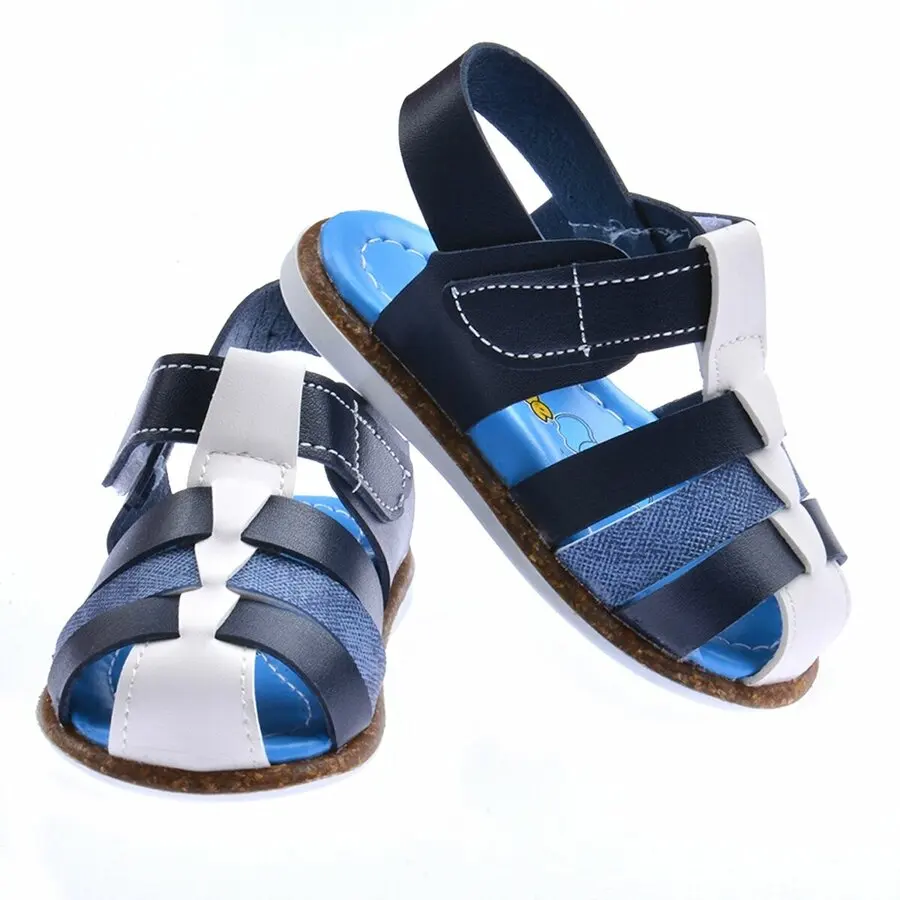 

Kids Sandals Cute Bebe Kiko Lf 2321-29 Orthopedic Size First Step Sandals Slippers Navy Blue-Blue