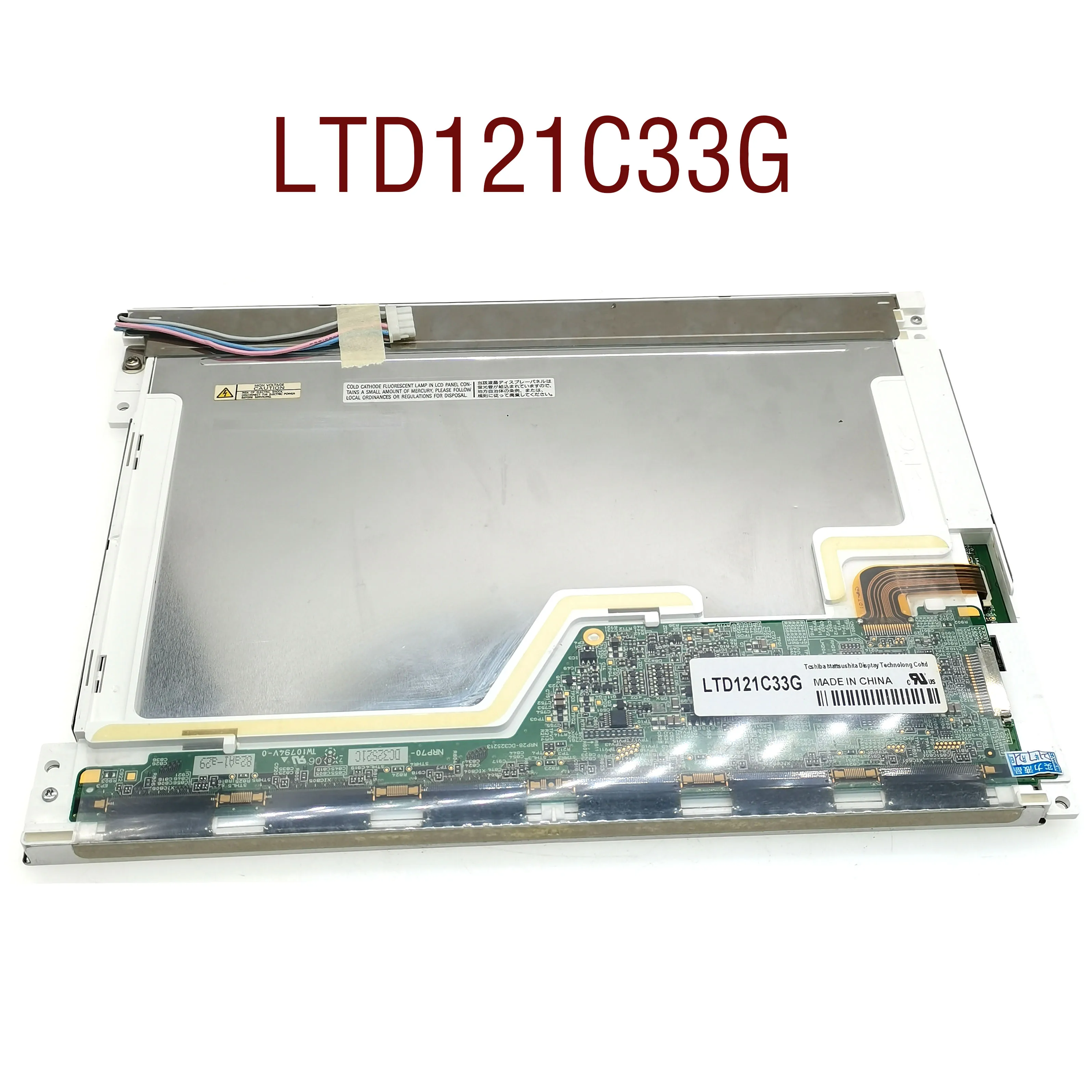 

Can provide test video , 90 days warranty 12.1" Industrial lcd panel LTD121C33G