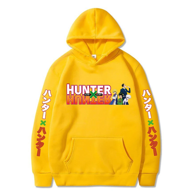 

Hunter x Hunter Hoodies Men Sweatshirt Tracksuit men and women Hooded Casual Sweatshirt Japanese anime Hot Hunter x Hunter Print