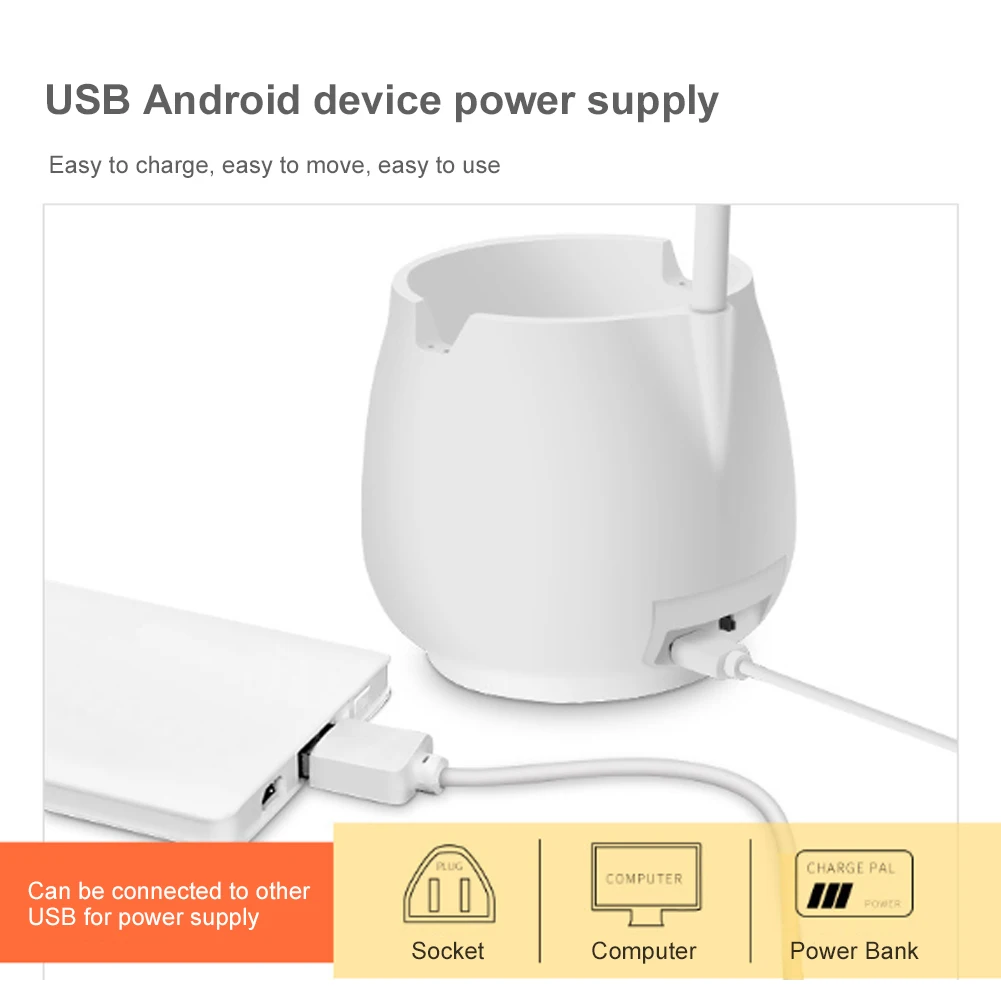 Флексографские принтеры Светодиодный Настольные лампы с Usb сенсорный