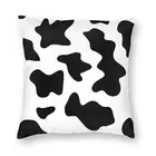 Коровьей текстура узор наволочки диван домашние декоративные животных кожаный квадратной формы Подушка Чехол 40x40