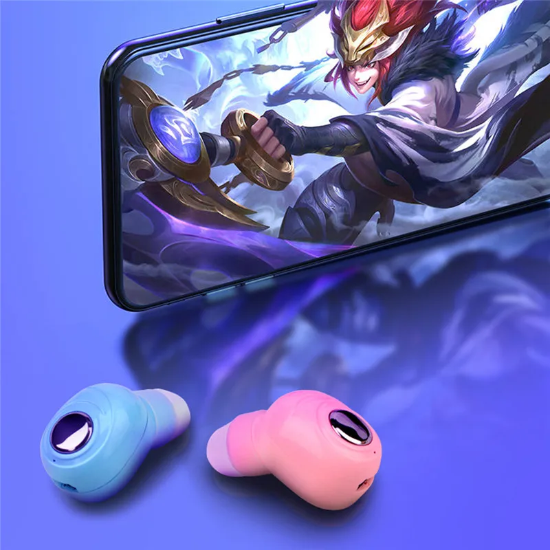X8 TWS Mini True Беспроводные Bluetooth 5 0 наушники в ухо 3D стерео игровые спортивные