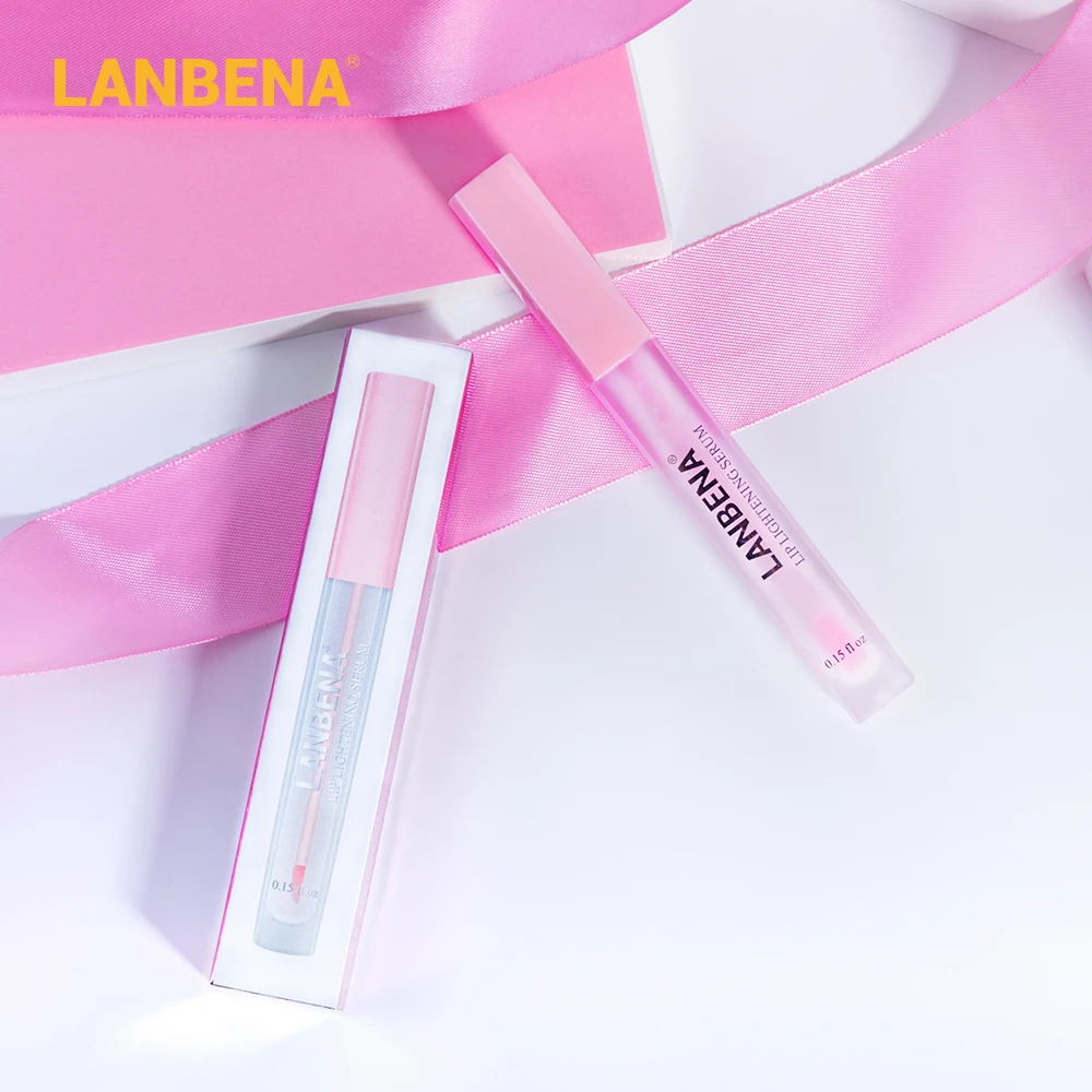 

LANBENA Lipstick Lip Lightening Serum Cherry Moisturizing Remove Melanin Pink Lips Long Lasting Makeup Cosmetics Plumper Tool