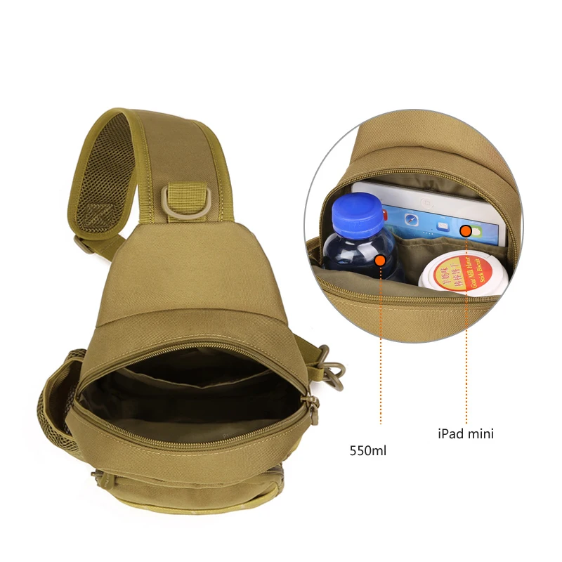 Сумка-Кроссбоди Мужская тактическая камуфляжная BL055 |