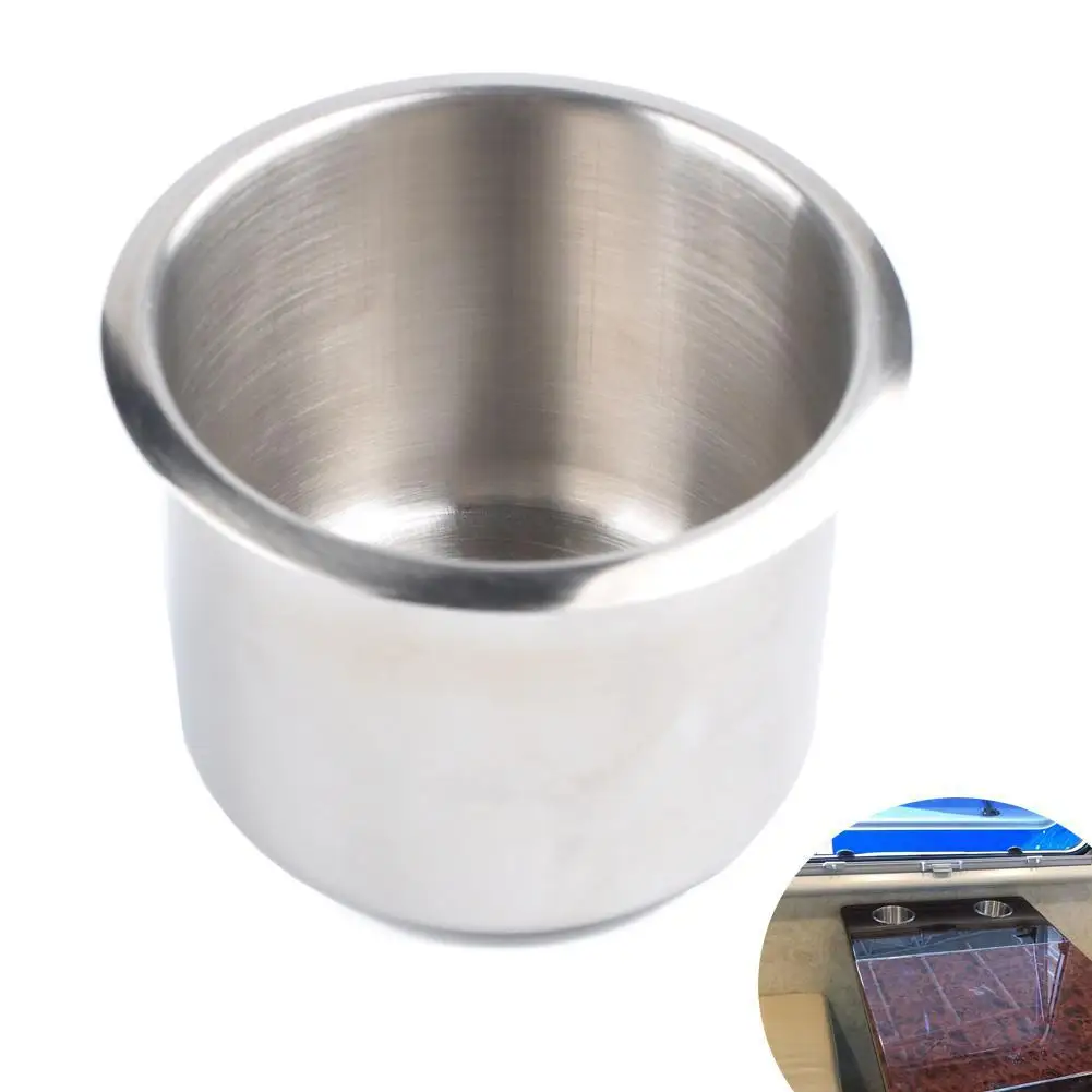 

Автомобильный Профессиональный модифицированный держатель для чашки из нержавеющей стали, автомобильный держатель для напитков, аксессуа...