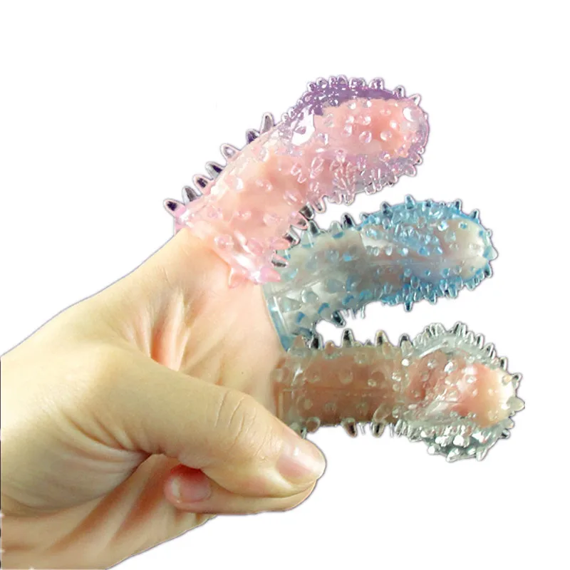 New 3PCS Silicone Finger Cock Rings G-spot Penis Extension Adult Sex Products Reusable Condom Sexy Toys Sleeves | Красота и здоровье