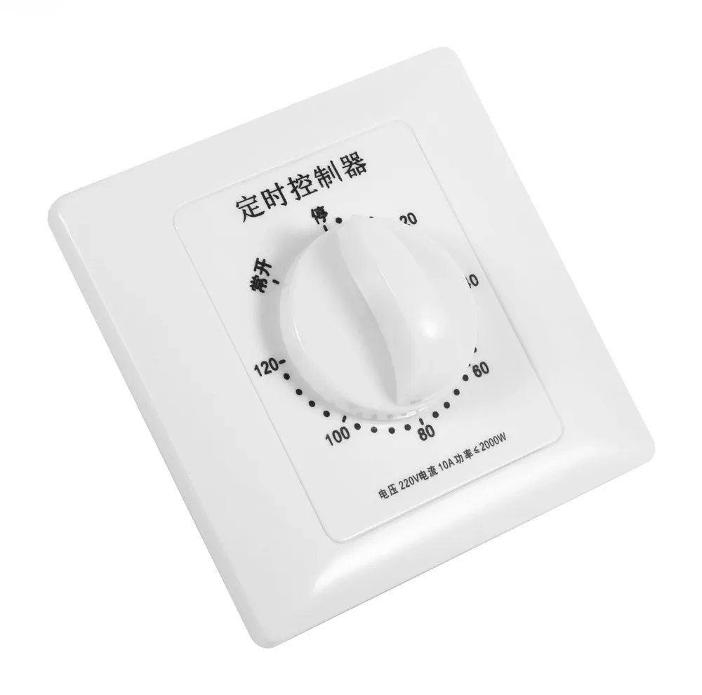 Механический таймер 220 В переменного тока 30/60/120 мин Интеллектуальный управление