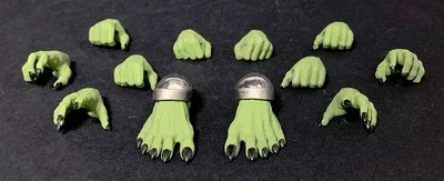 

Spot Knight Corps 7 Balrog Human Hand and Foot Bag Orc Goblin Hand and Foot Bag model action figure Accessories