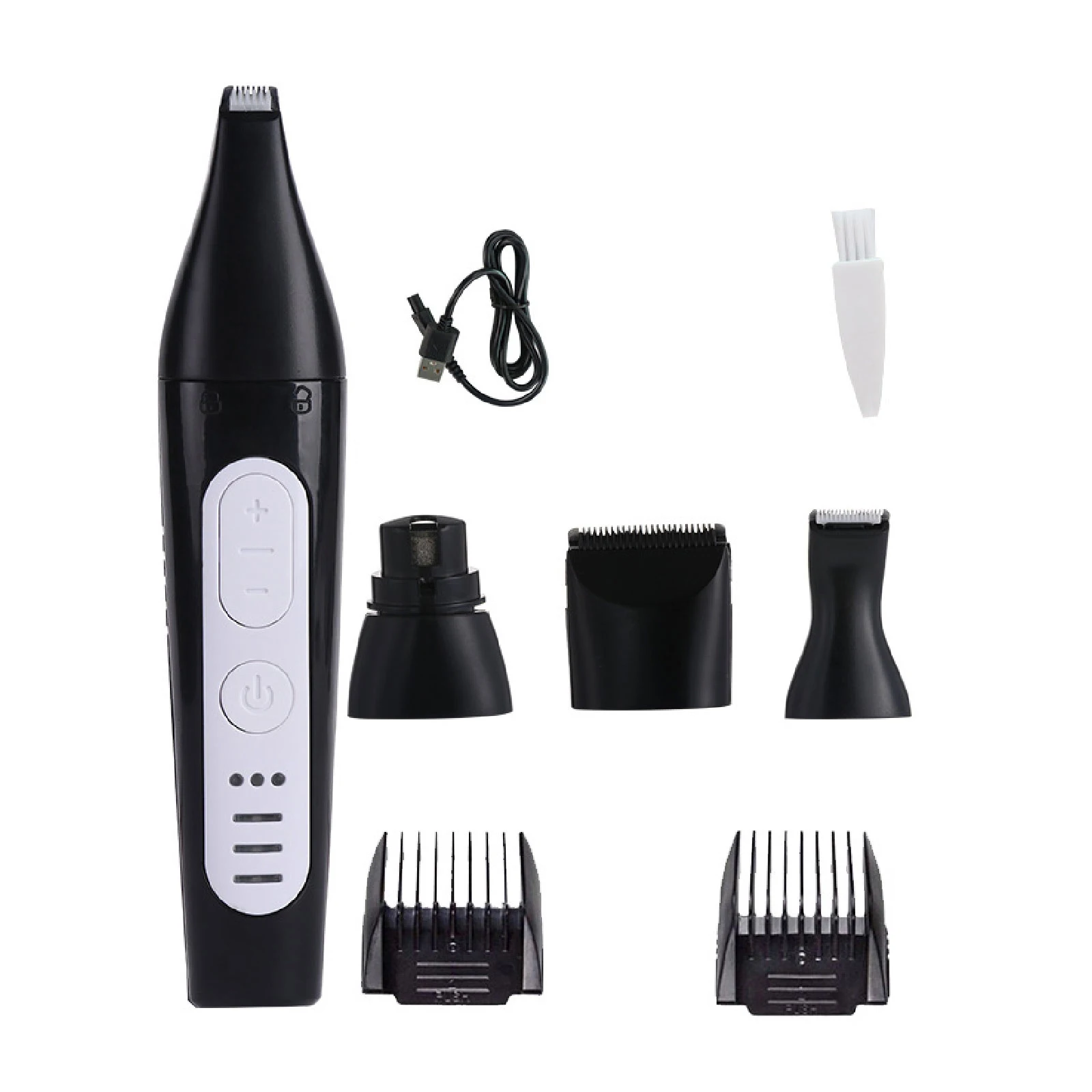 

Dog Clippers 4 In 1 Pet Trimmer Grooming Kit With Pet Nail Polisher Cordless Electric Hair Clipper Set For Dogs Cats Pets
