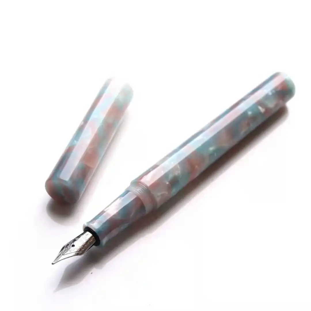

Resin Fountain Pen Ink Pen F NIb Converter Filler Stationery Office school supplies writing gift