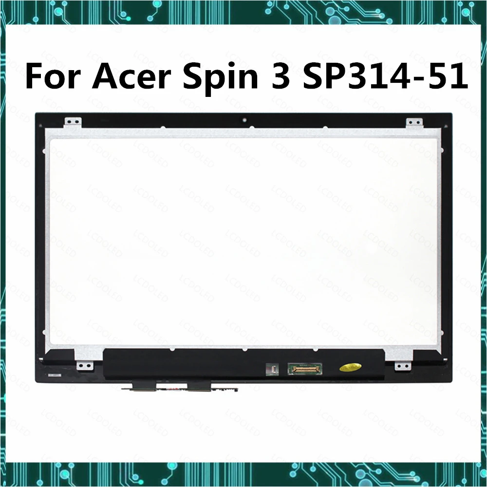 ЖК дисплей для ноутбука Acer Spin 3 сенсорный экран в сборе 5 N17W5 1 2 5|ЖК-экран ноутбуков|