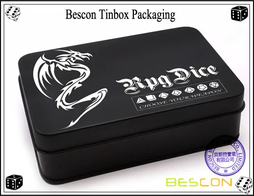Bescon Звездная ночь игральные кости набор серии, 7 шт. многогранные РПГ кости набор Млечный путь, полночь, сумерки
