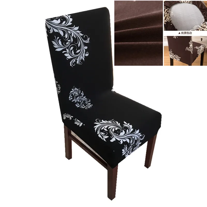 

Spandex Chair Cover Furniture dust cover Stretch Elastic Soft cushion for home Wedding Restaurant Hotel Dining Seat decoration