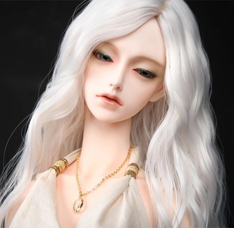 Парик для кукол 1/3 1/4 1/6 1/8 Bjd SD высокая температура длинный модный волнистый супер