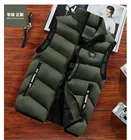 Мужской жилет, осенняя теплая куртка без рукавов, мужской зимний Повседневный жилет, жилет большого размера, Мужская одежда, 2021