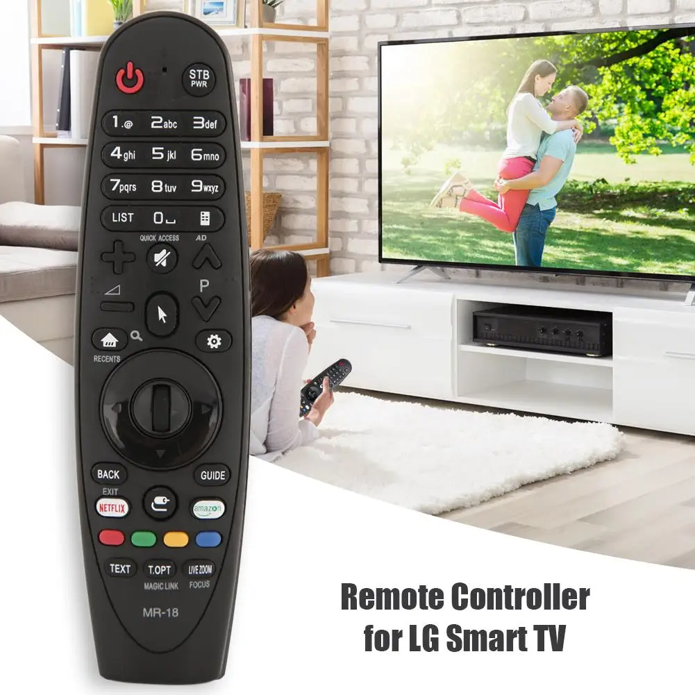 Smart TV Remote Control Controller w/USB Receiver For LG AN-MR600 AN-MR650 Containing USB No Battery Black Appearance | Электроника