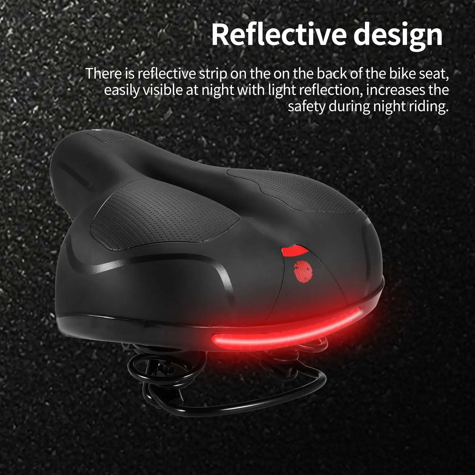 Амортизирующее велосипедное седло износостойкая подушка для дорожного