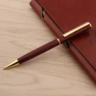 Шариковая ручка ChouXiongLuWei, красное дерево, маленький Xihua с золотой отделкой, подарок, Канцтовары для студентов, офиса, школы