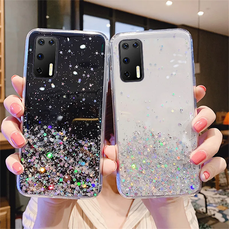 Роскошный блестящий Звездный чехол для Samsung Galaxy S20 Ultra Plus S10 Lite S10E A91 A81 A71 A51 A8 A6 A7 A9 2018