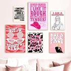 Смешной Мотивирующий постер Sassy с абстрактными цитатами, Художественная печать, феминистские красочные буквы, настенная роспись, гостиная, домашний декор Vibes