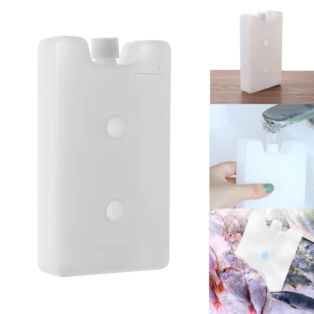 1 шт. 400 мл гелевый морозильник для пикника многоразовый охлаждающий пакет