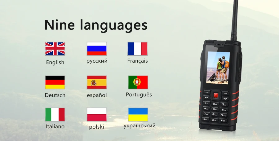 Ioutside T2 Walkie Talkie телефон двухстороннее радио UHF IP68 водонепроницаемый ударопрочный
