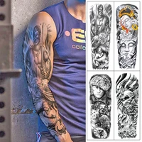 large temporary tattoos full arm tattoo sleeves for men women