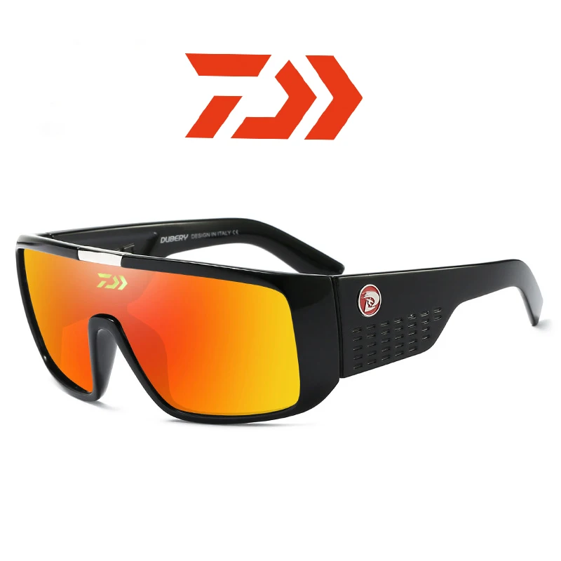 2020 Daiwa Men Fishing Siamese Sunglasses European and American Retro Cycling Sports Fashion Wild Glasses | Спорт и развлечения