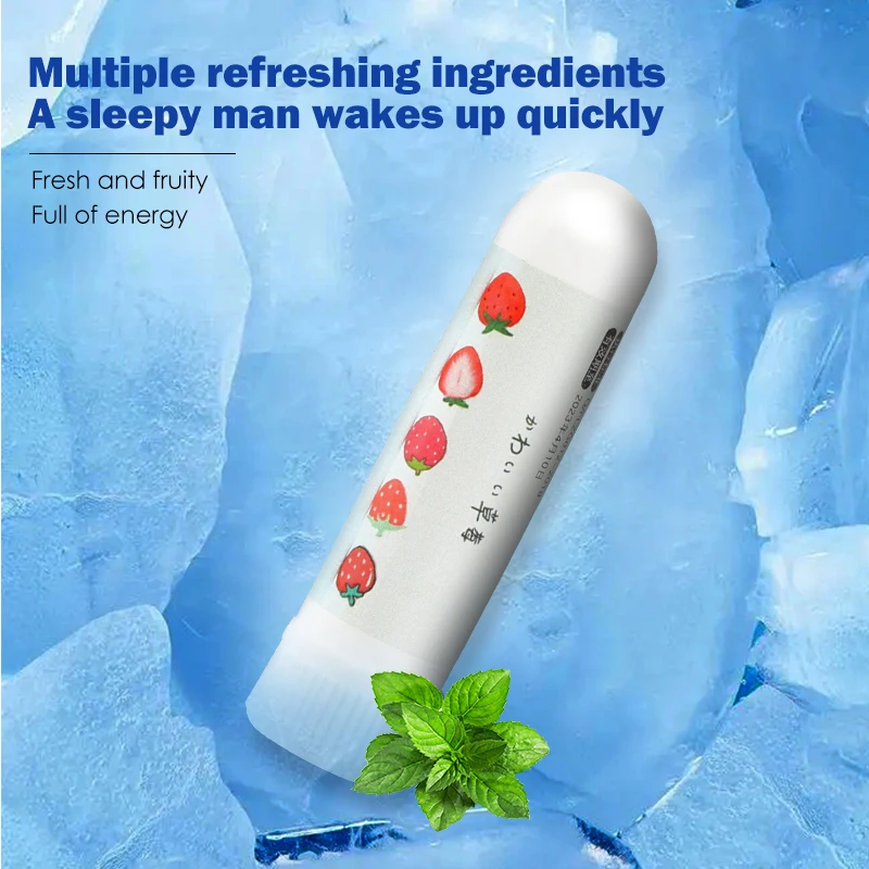6g Nasal Inhaler Essential Oil Mint Sniff Cream Herbs Refresh Nose Cooling Motion Sickness Rhinitis Fatigue Dizziness Fresh Air | Красота и