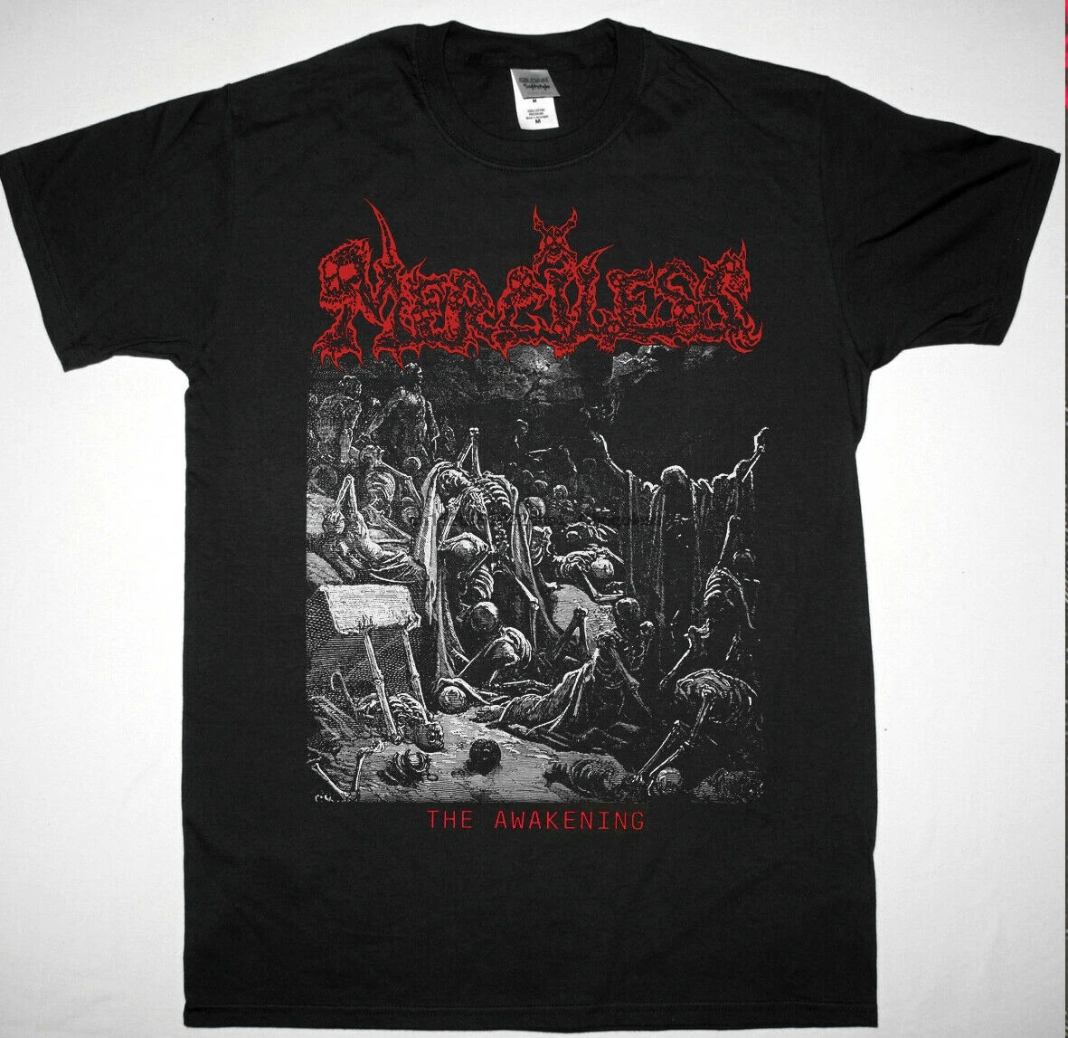 Новая Черная футболка с беспобочным пробуждением 1990|Мужские футболки| |