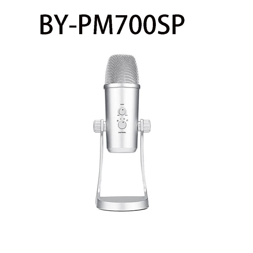 

Boya BY-PM700SP condenser microphone with flexible polar pattern usb computer mic for smartphone vlog live conference pro record