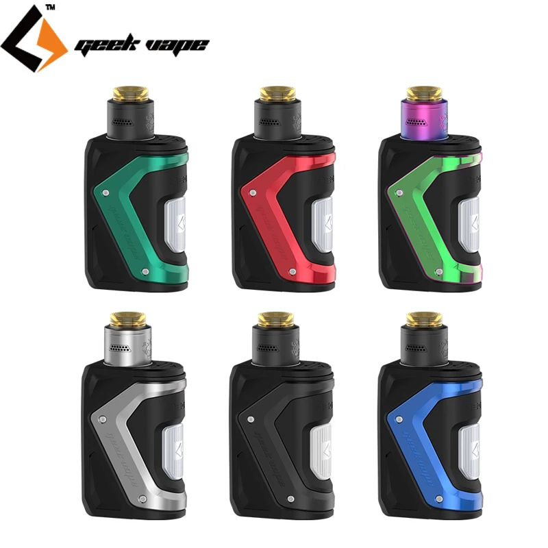 Оригинальный набор для вейпа GeekVape Aegis Squonker 100 Вт Squonk TC мод с атомайзером Tengu RDA