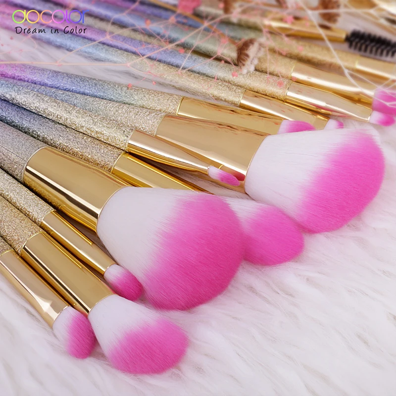 Docolor Fantasy кисти профессиональные для макияжа Набор тональных пудр Blushes Beauty Make up