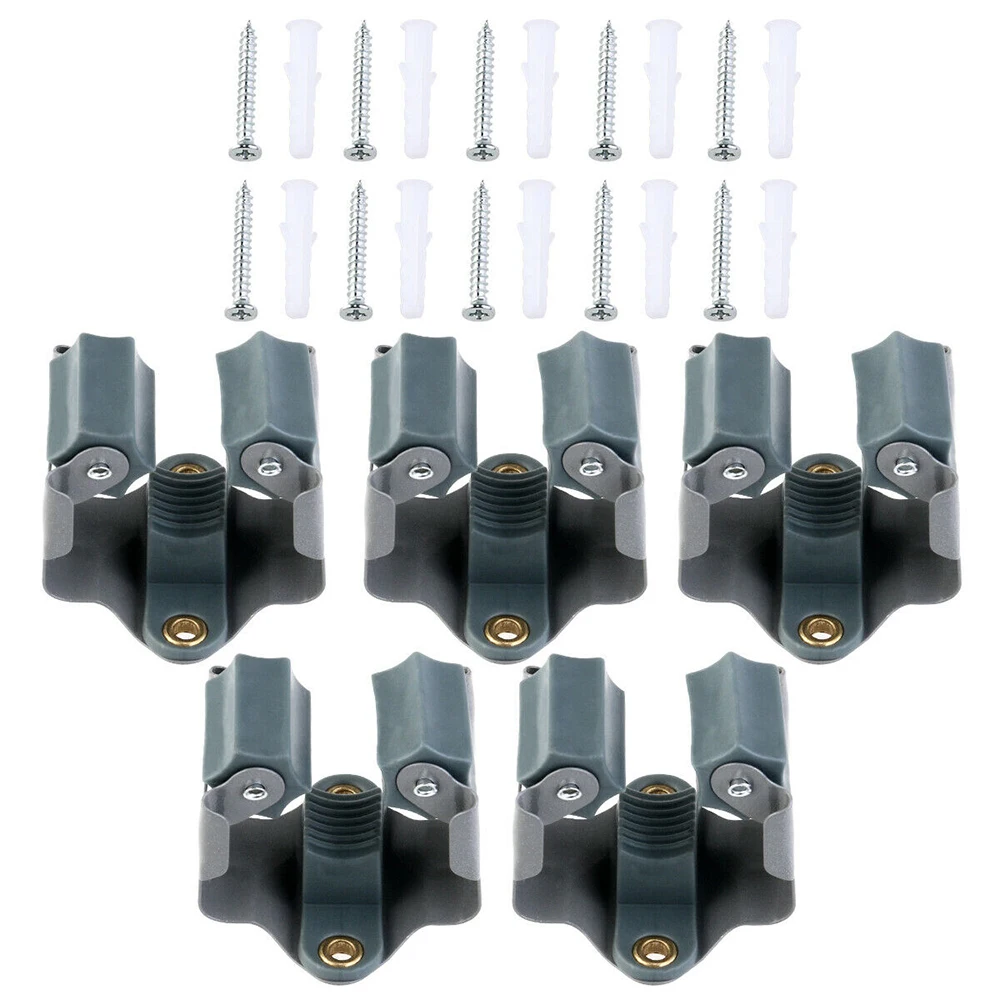 Настенный держатель для швабры 5 шт./компл. метлы стойка хранения органайзер