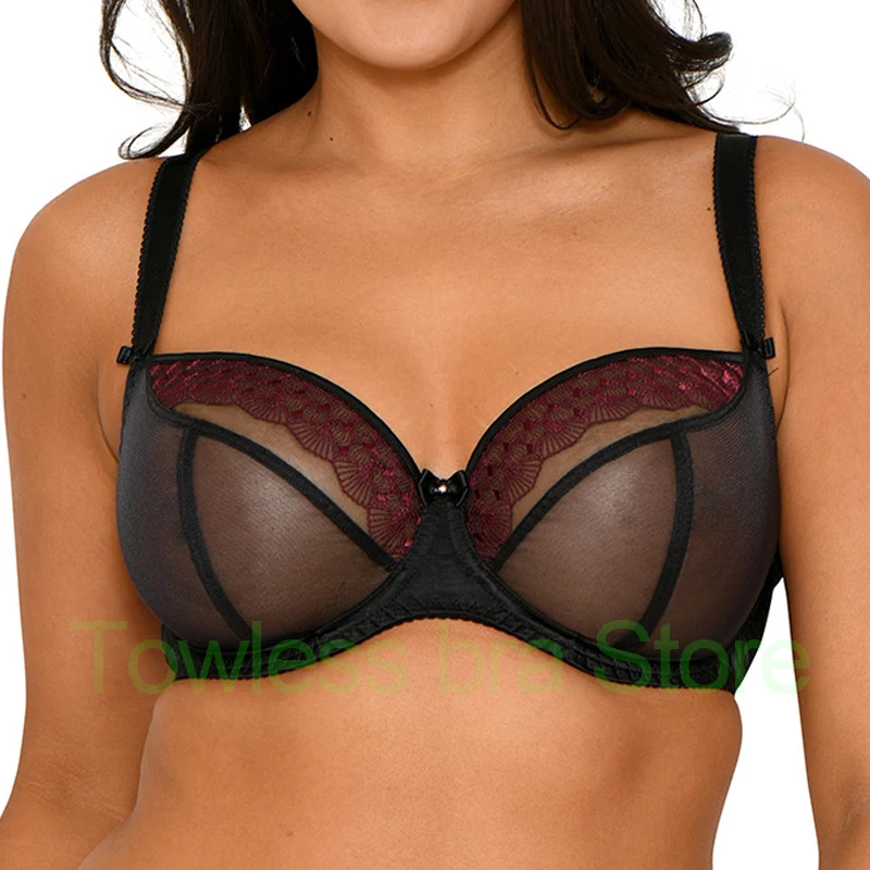 Женское нижнее белье без подкладки с полным покрытием минимайзер бюстгальтер 34 36