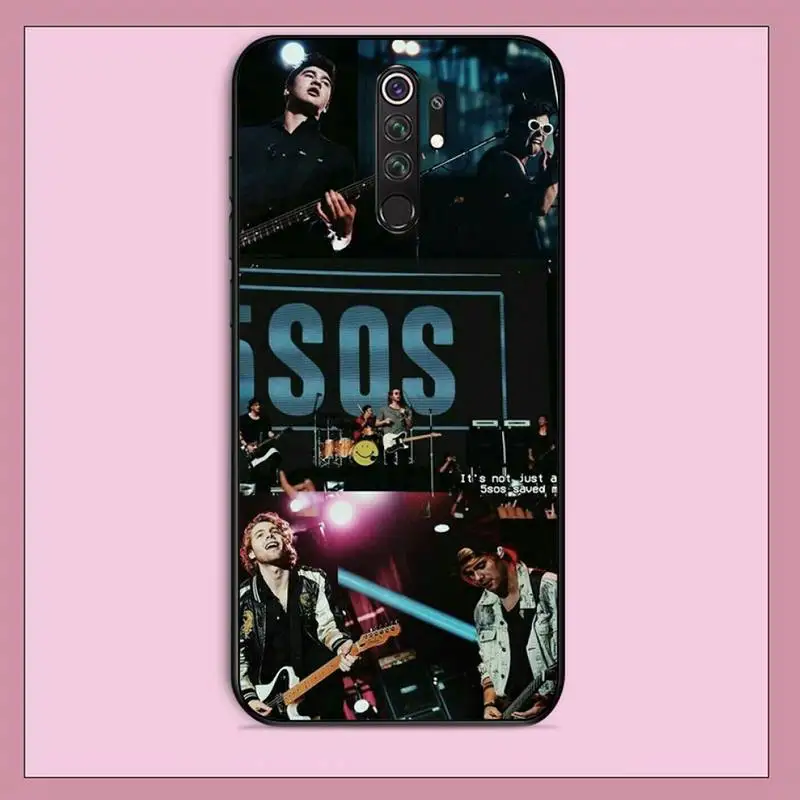 TOPLBPCS 5SOS 5 секунд лета телефон для RedMi note 7 8 9 6 4 X pro 8T 5A|Бамперы| |