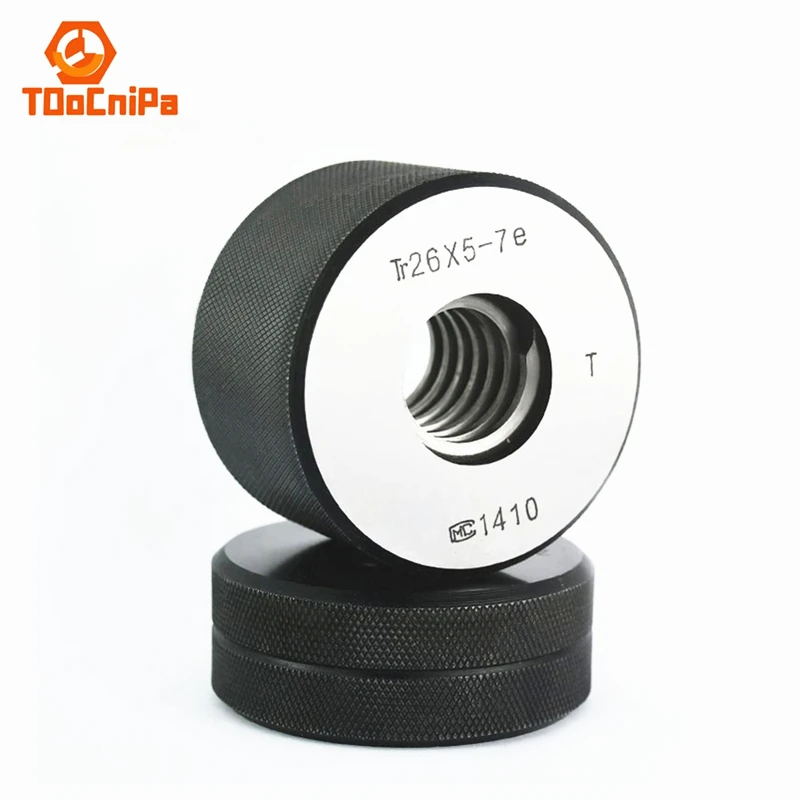 

High Precision Trapezoidal Thread Ring Gauge Tr12 14 16 18 20 22 24 26 28 30 32 T-type Through Stop Gauge