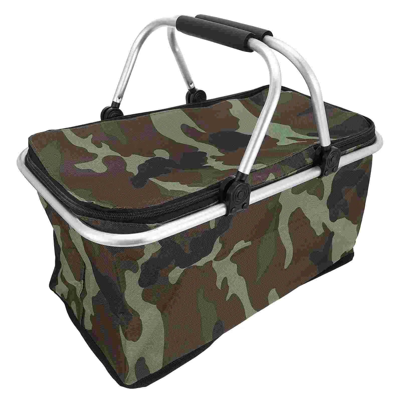 

Складная изолированная сумка для пикника, очень большая изолированная сумка для доставки еды