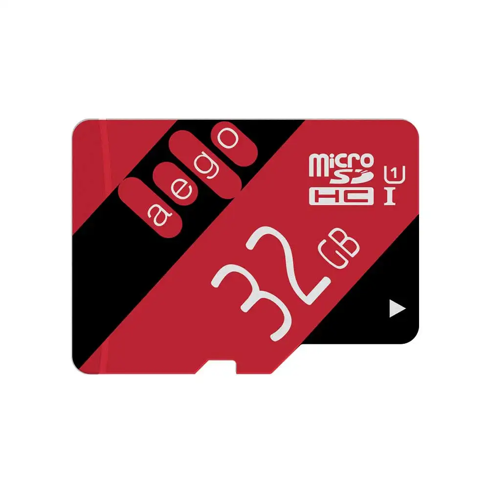 U1 32GB AEGO Micro SD 32 Гб Класс 10 флэш-карта 8 Гб/16 Гб/64 Гб/128 Гб UHS-1 Micro SD карта TF карта для смартфона планшета камеры - Емкость: U1 32GB