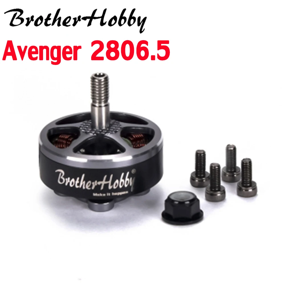 

4PCS BrotherHobby Avenger 2806.5 870KV 6S / 1300KV 1460KV 1700KV 1920KV 4-6S Brushless Motor for RC Drone FPV Racing